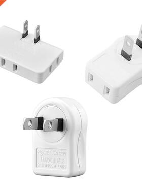 Outlet Saver 2 Prong Extension Adapter, Plug Extender, Wall