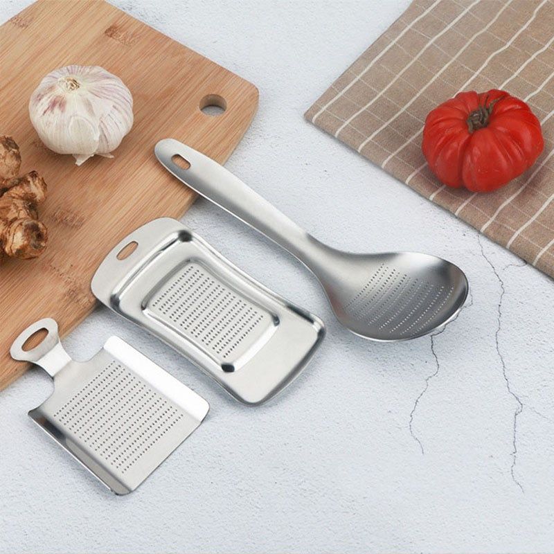 1pc ginger garlic wasabi grater crusher garlic press device