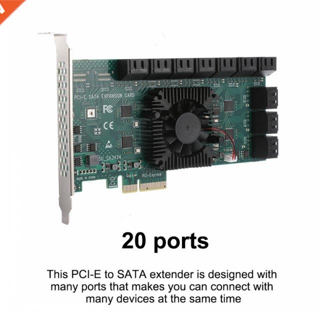 2021 New 20 Port 6Gbps High Data Transmission Speed SATA 3.0