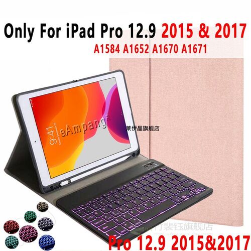 Backlit board Case  iPad Pro 12.9 2015 2017 2018 2020 1st 2n