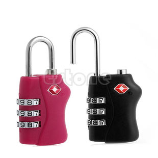 Exquisite TSA Resettable 3 Digit Combination Travel Suitcase