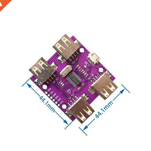 CJMCU-204 USB 2.0 HUB 4-Port Controller Module High Speed DC
