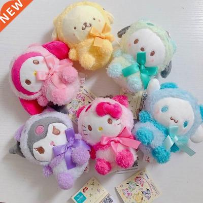 Cute Sanrio Plush Toys Cute Kuromi Plushie Keychain Sanrio A