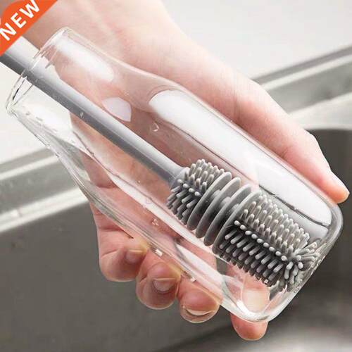 Silicone Cup Brush Cup Scrubber Glass Cleaner Kitchen Clean