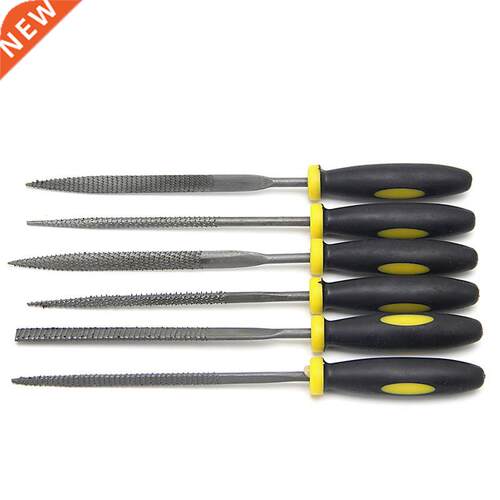 6Pcs 140mm Filing Rasp Needle File Wood Tools Hand Woodworki