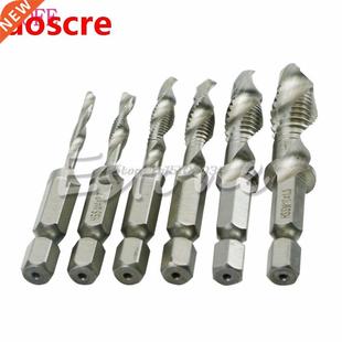 6 x High Speed HSS Machine Screw Thread Metric Plug Hand Tap