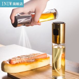 1PC 100ML Glass ABS Oil Bottle Kitchen Supplies Olive Oil Sp