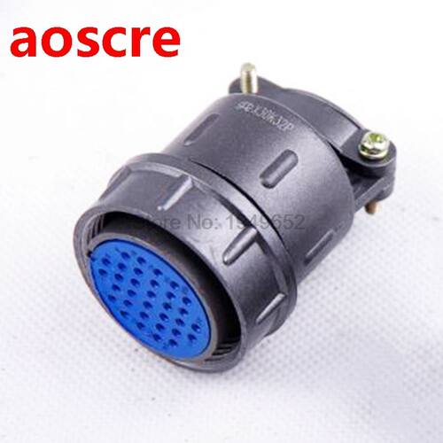 Female plug Aviation connector 30mm plug connector CX30 push