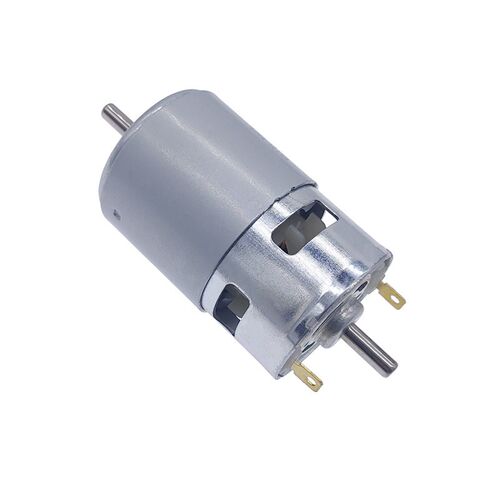 775 DC 12V-24V Double ball bearing Large Torque Double outpu