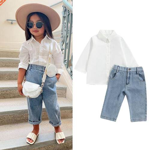 FOCUSNORM 1-6Y Autumn Fashion Kids Girls 2pcs Clothes Sets S