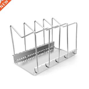 Organisateur de cuisine Pot couvercle support inox porte-cui