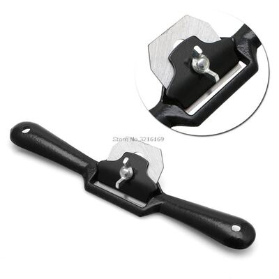 For 45mm Ble Spoke Shave Flat Planer Tool For 2 Handed Woo
