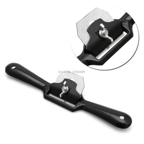 For 45mm Ble Spoke Shave Flat Planer Tool For 2 Handed Woo