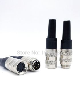Sensor connector M16 waterproof IP65 malefemale plug 2 3 4