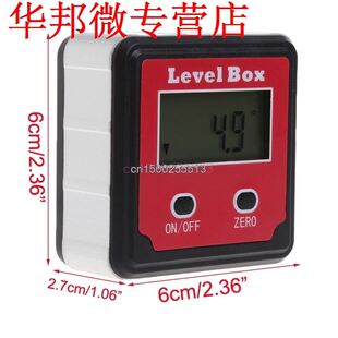 Durable Digital Inclinometer Spirit Level Protractor Angle G