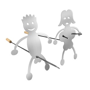 Hotdog Boy Man And Marshmallow Girl Woman Roaster Cooker Ske