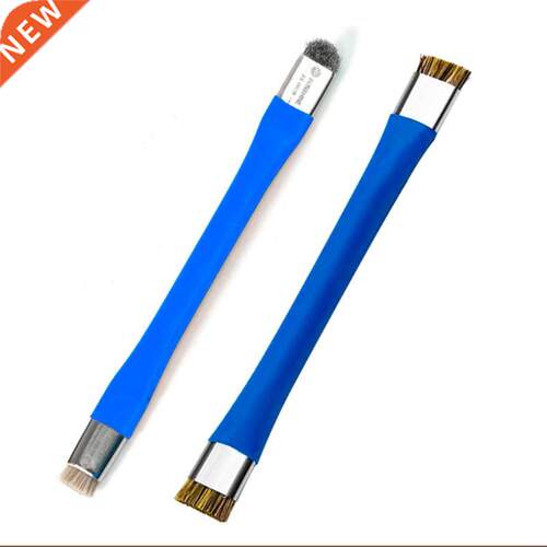 2Pcs Double Head Anti-Static ESD Safe Hard Brush for Phone M