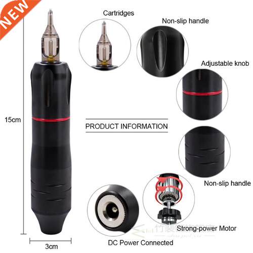 Newest Tattoo Machine Kits Rotary Tattoo Pen Needles With M