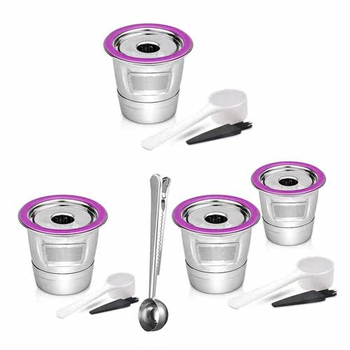 Stainless Steel Kitchen Coffee Capsule Cup Reusable Cup for