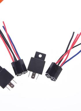 DC 12V/24V 40A AMP Relay & Socket SPDT 5 Pin 5 Wire YCL-