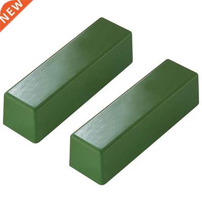 2PCS Polishing Agent Fine Green Sanding Agent 46 Mesh Leathe