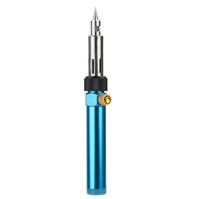 Blue Cordless Pen Burner Butane Gas Blow Torch Soldering Sol