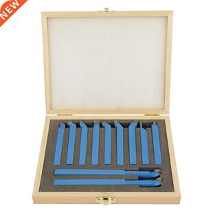11Pcs 8*8mm Lathe Turning Tools Carbide Tipped Welding Milli