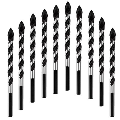 8Mm (5/16 Inch) Multi-Material Drill Bit Set For Tile,Concre