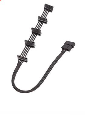 40cm 1 / 5 SATA Wire Tinned Copper 18awg Large 4Pin To Sata1