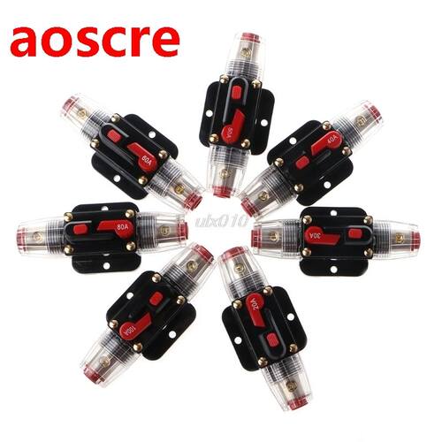 DC 12V AUTO C MINE BIKE STEREO AUDIO CIRCUIT BREAKER RES