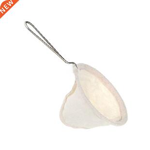 Reusable Coffee Filter Bag Stainless Steel Handle Flannel Cl