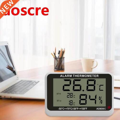 35ED LCD Display Digital Temperature Humidity Meters Gauge w