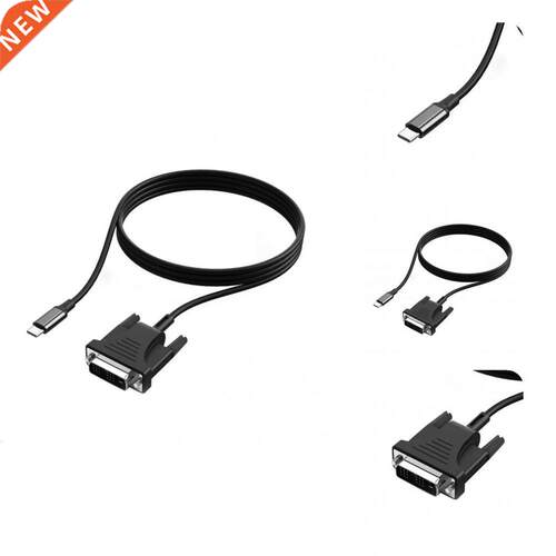 Fast Transmission 10Gbps USB-C to DVI Video Adapter Cable f