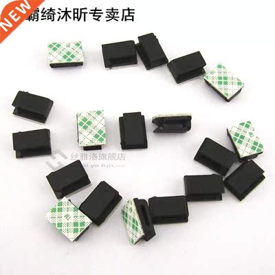 80Pcs Self-Adhesive Cable Organizer Clips Cable Winder Drop
