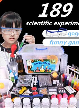 Children's Diy Pretend Play Science Experiment Toy Set H