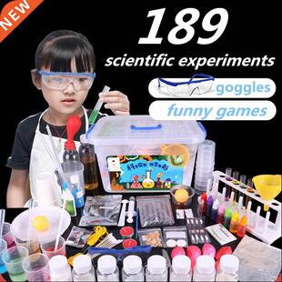 Children's Diy Pretend Play Science Experiment Toy Set H