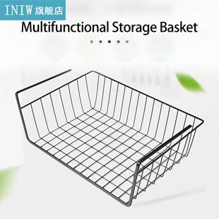 Household Desk Organizer Wardrobe Rack Under Shelf Table Sto