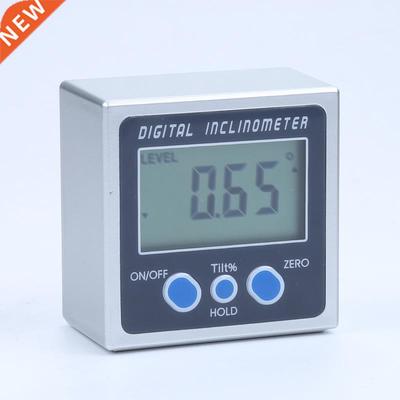 Mini Digital Inclinometer Electronic Protractor Magnetic Bas