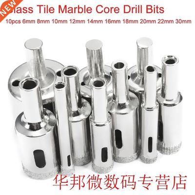 6-30mm 10pcs Hole Saw Set Tools Ceramic Tile Glass Hole Cutt