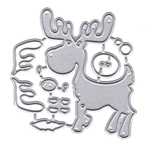 Deer Metal Cutting Dies Stencil DIY Scrapbooking Album Stamp