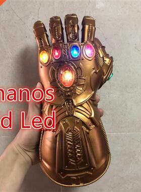 1:1 Iron Man Gauntlet LED Light Tony Stark Thanos Cosplay La