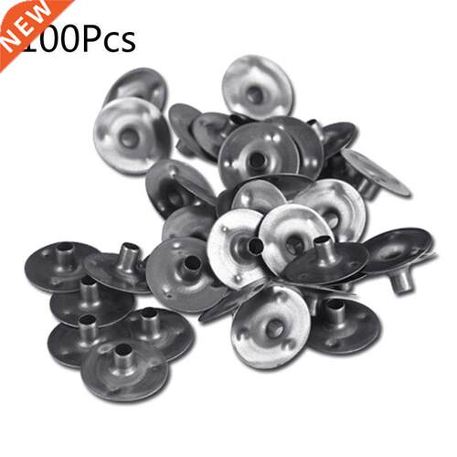 100 Pcs Durable Waxed Candles Making Metal Wick Suainers C