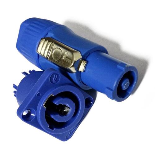 PowerCON Type Een NAC3FCA + NAC3MPA-1 Chassis Plug Panel Con