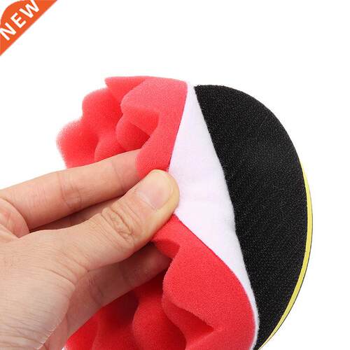 12pcs 125mm Sponge Car Polisher Waxing Pads Buffing Kit for