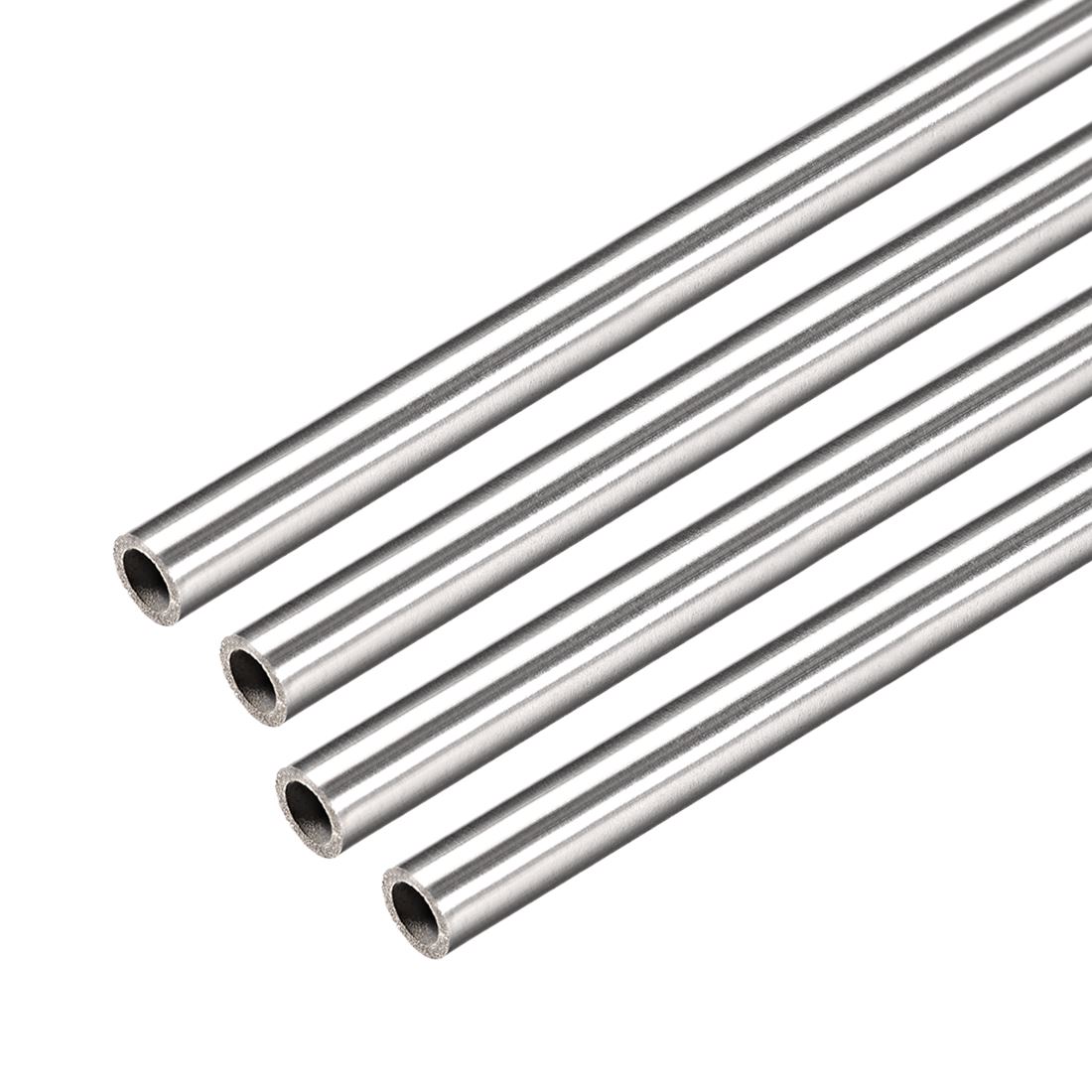 4Pcs 304 Stainless Steel Capillary Tube Tubing 4.95mm ID 6.3