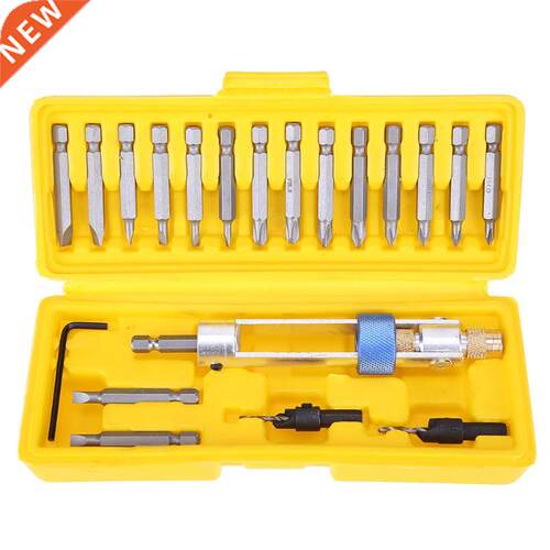 20pcs Countersink Drill Bits Use Bits Joint Half Time Drill