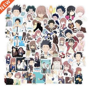 10/50pcs Cartton Anime A Silent Voice Stickers Shape of Voi