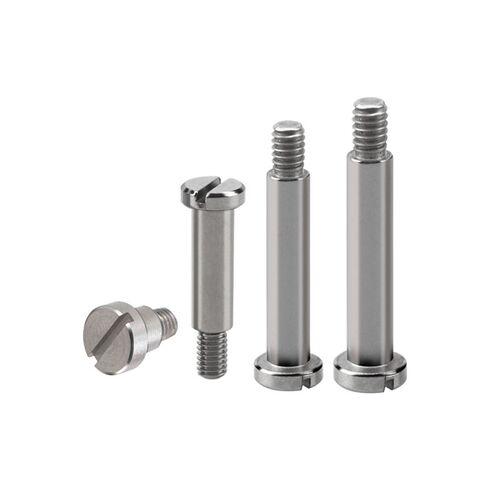 1PCS M3 M4 M5 Slotted Plug Screw Partial Thread Shoulder Scr