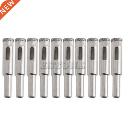 10Pcs 5/6/8/10/12 mm forage diamant base Coated Bits Scie Ca
