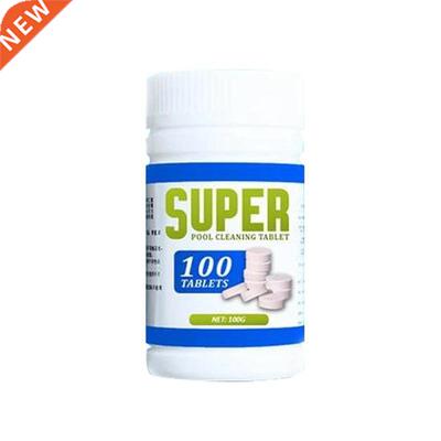 100pcs/Bottle Chlorine tablets swimming pool Cleaning Tablet